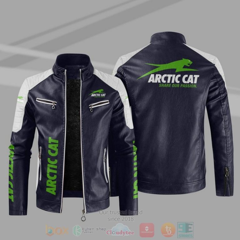 Arctic Cat Share Our Passion Block Leather Jacket 1 2