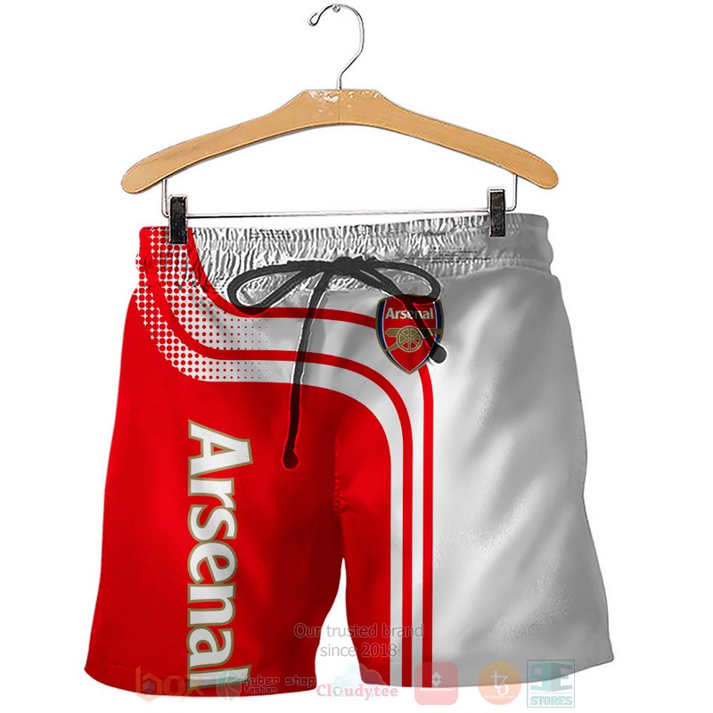 Arsenal Football Club red white 3D shirt hoodie 1 2 3 4 5 6 7 8 9 10 11