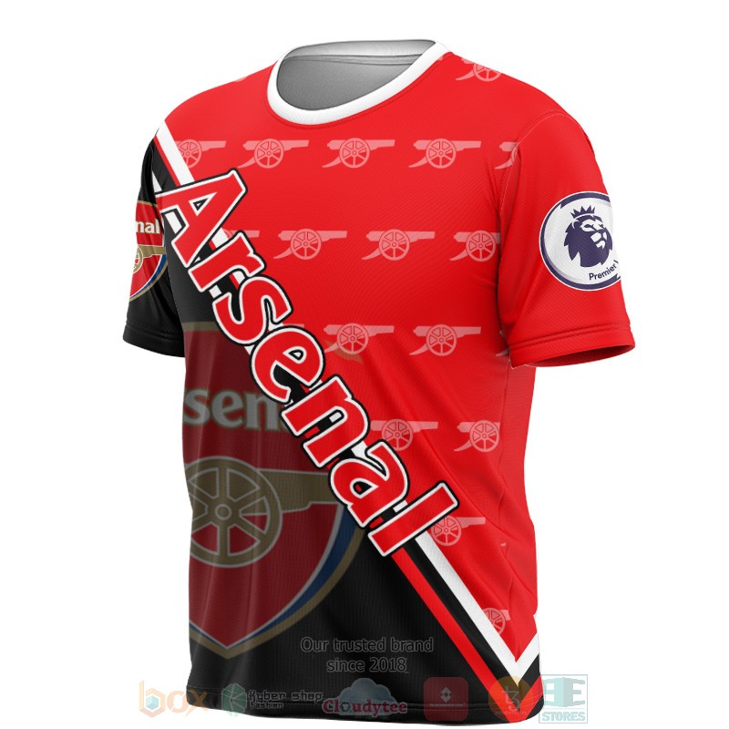 Arsenal black red 3D shirt hoodie 1 2 3 4 5 6 7 8 9