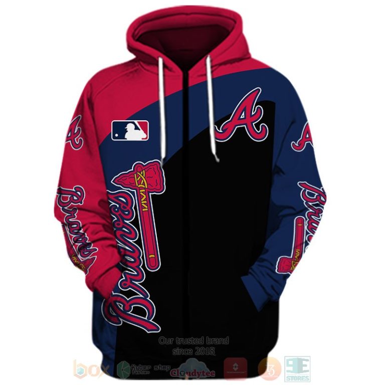 Atlanta Braves NL East Division Champions 2021 3D shirt hoodie 1 2