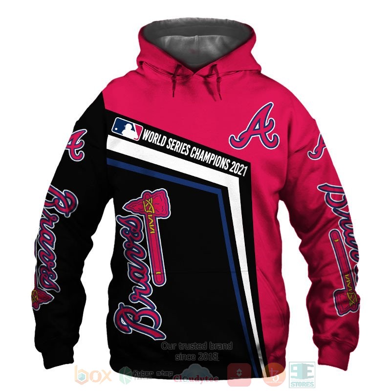Atlanta Braves World Series Champions 2021 3D shirt hoodie