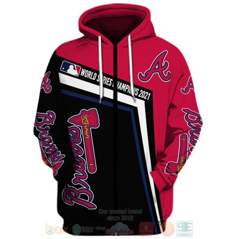 Atlanta Braves World Series Champions 2021 3D shirt hoodie 1 2