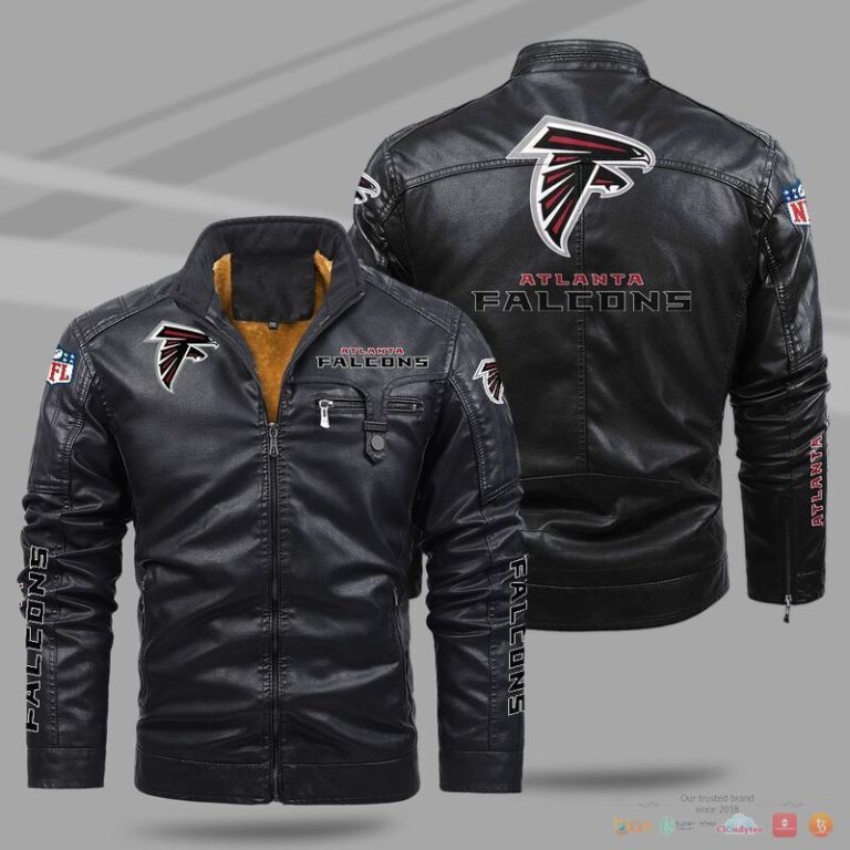 Atlanta Falcons NFL Trend Fleece Leather Jacket