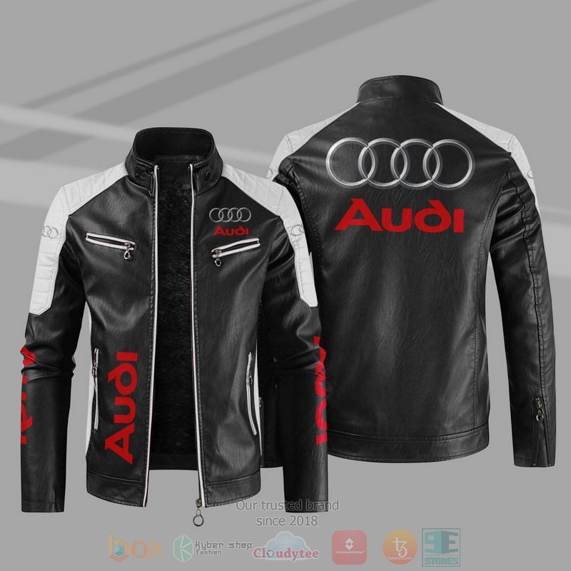 Audi Block Leather Jacket
