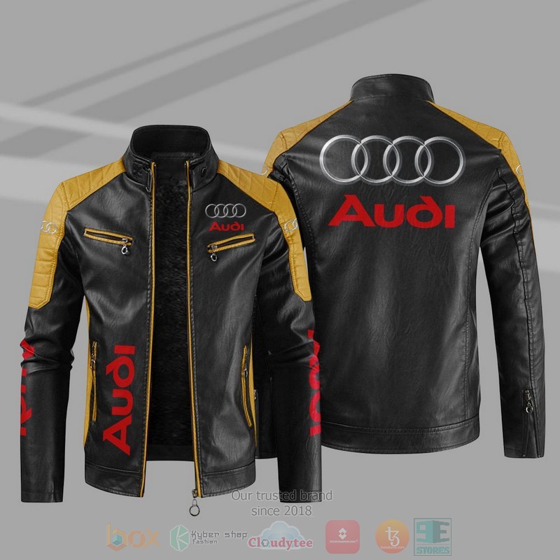 Audi Block Leather Jacket 1