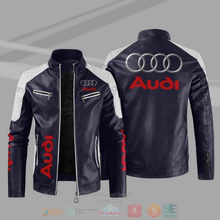 Audi Block Leather Jacket 1 2