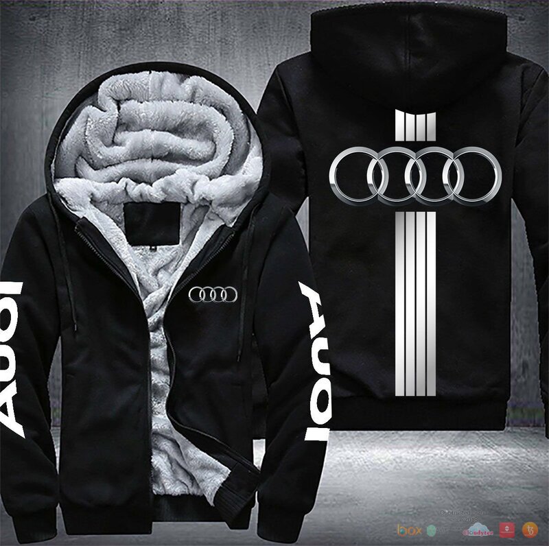 Audi Fleece Hoodie Jacket 1