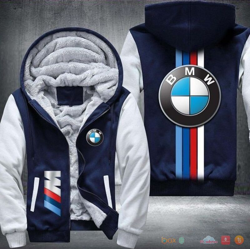 BMW Fleece Hoodie Jacket 1