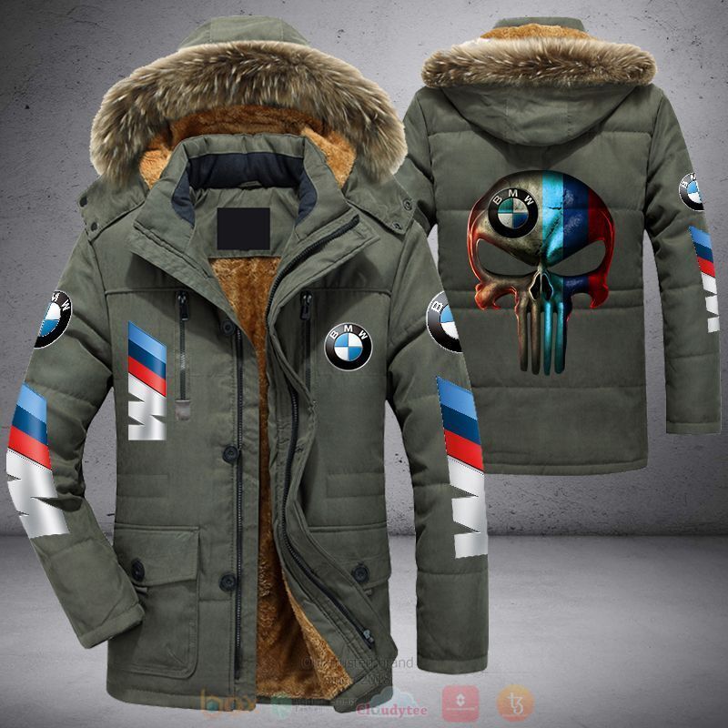 BMW Punisher Skull Parka Jacket 1 2
