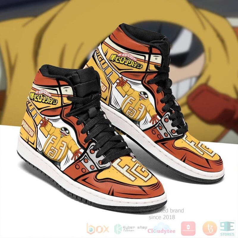 BNHA Toyomitsu Fatgum Sneakers Custom Anime My Hero Academia Air Jordan High Top Shoes 1