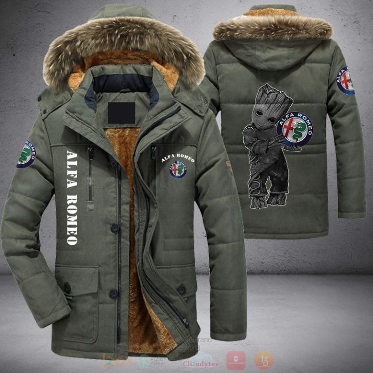 Baby Groot Alfa Romeo Parka Jacket 1 2