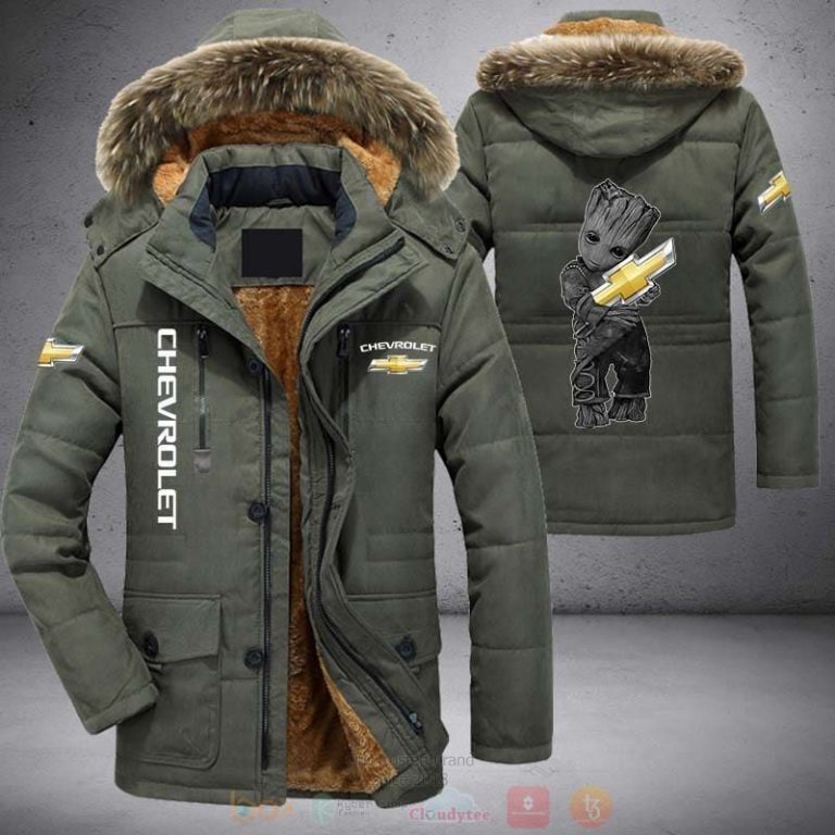 Baby Groot Chevrolet Parka Jacket 1 2