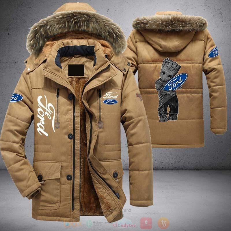 Baby Groot Ford Parka Jacket 1 2 3