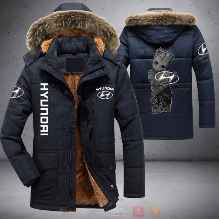 Baby Groot Hyundai Parka Jacket 1