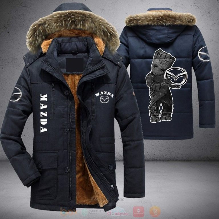 Baby Groot Mazda Parka Jacket 1