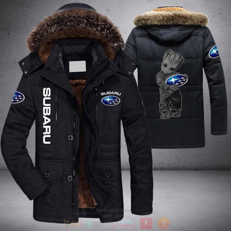 Baby Groot Subaru Parka Jacket