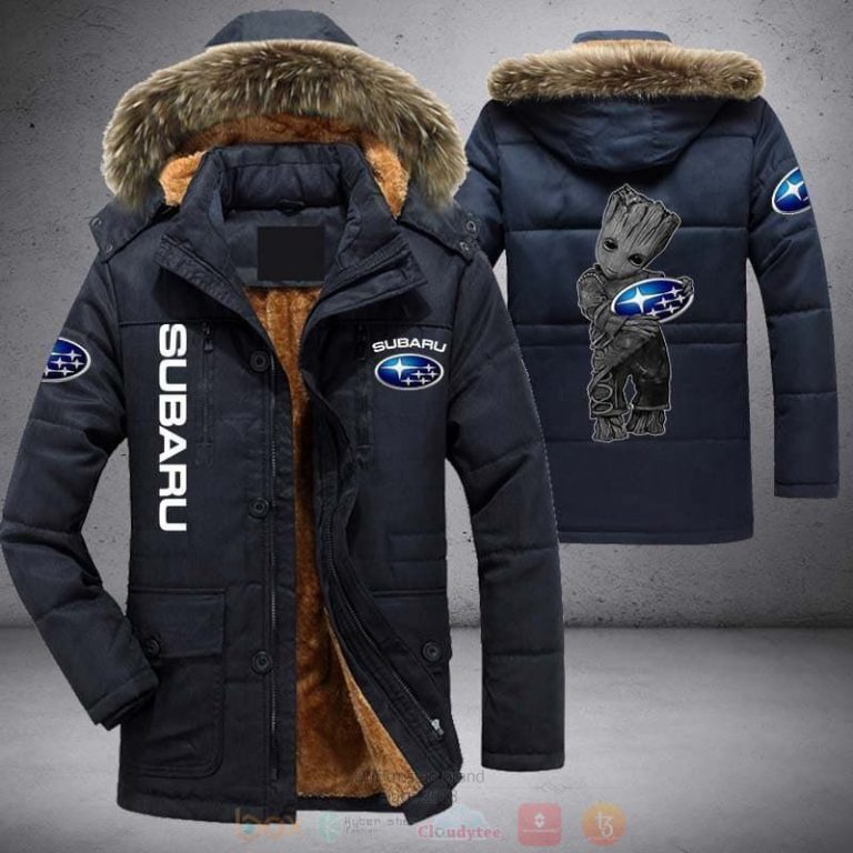 Baby Groot Subaru Parka Jacket 1