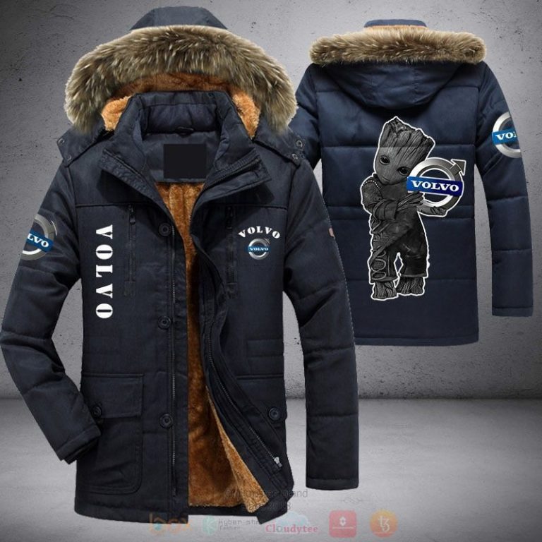 Baby Groot Volvo Parka Jacket 1