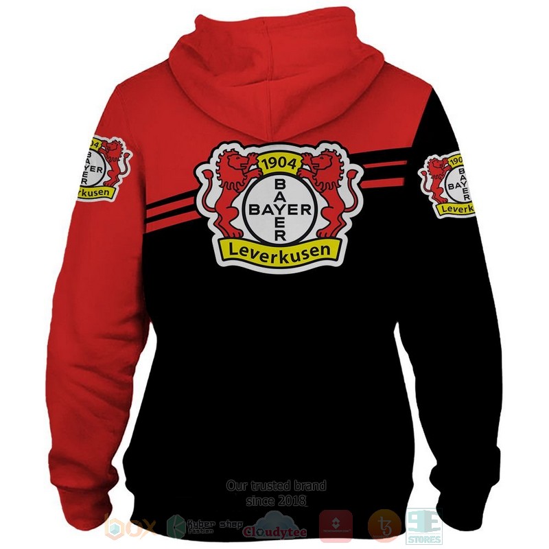 Bayer Leverkusen 3D shirt hoodie 1 2 3 4 5 6 7 8 9 10 11 12 13 14 15 16 17