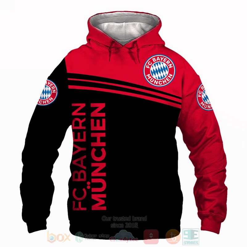 Bayern Munich 3D shirt hoodie