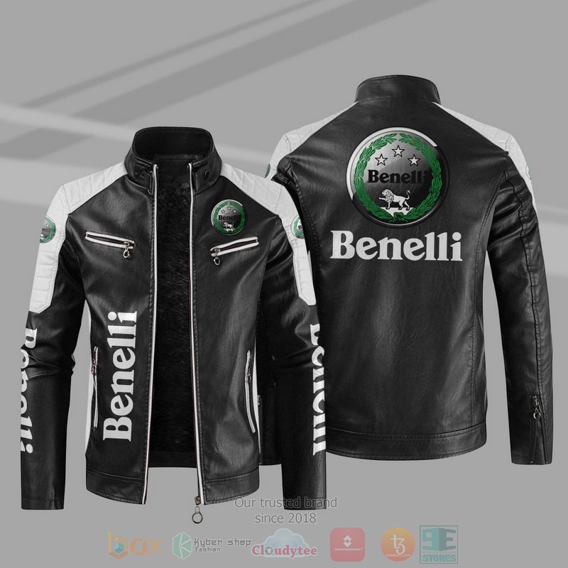 Benelli Block Leather Jacket