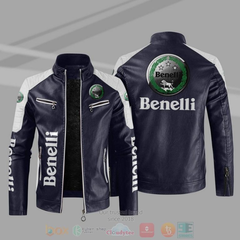 Benelli Block Leather Jacket 1 2