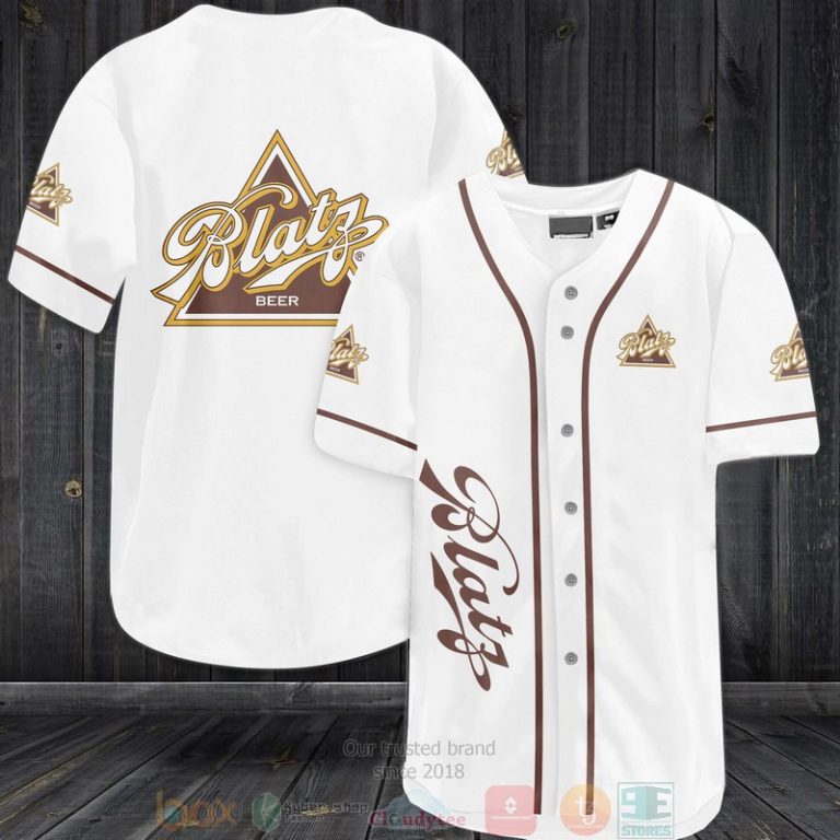 Blatz Beer Baseball Jersey