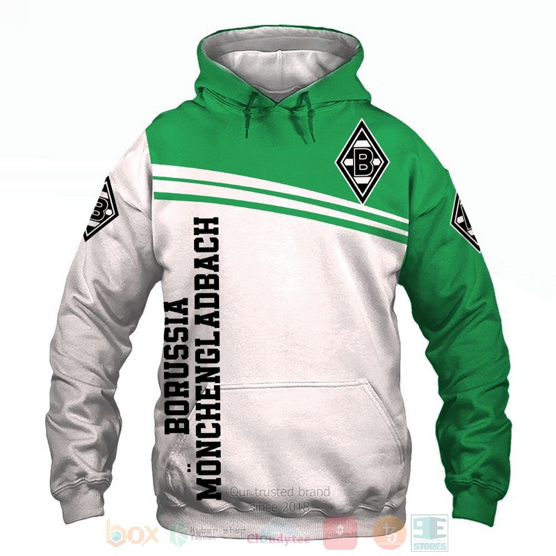Borussia Monchengladbach 3D shirt hoodie
