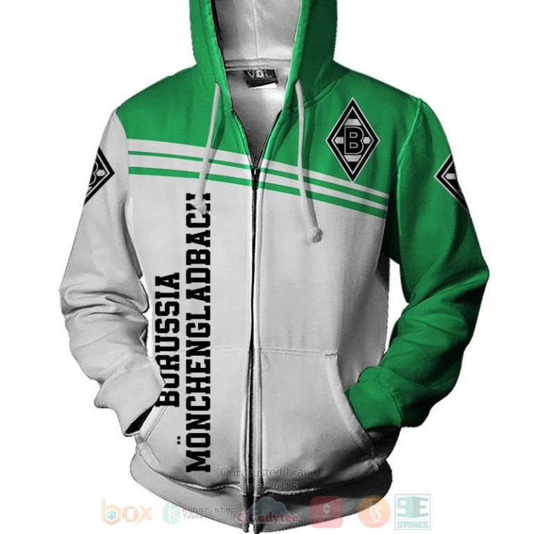 Borussia Monchengladbach 3D shirt hoodie 1 2