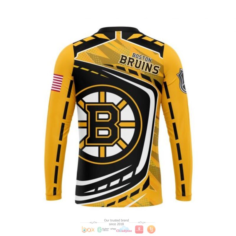 Boston Bruins NHL black yellow 3D shirt hoodie 1 2 3 4 5 6