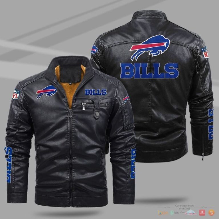 Buffalo Bills NFL Trend Fleece Leather Jacket