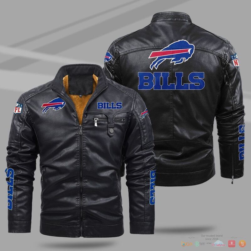 Buffalo Bills NFL Trend Fleece Leather Jacket