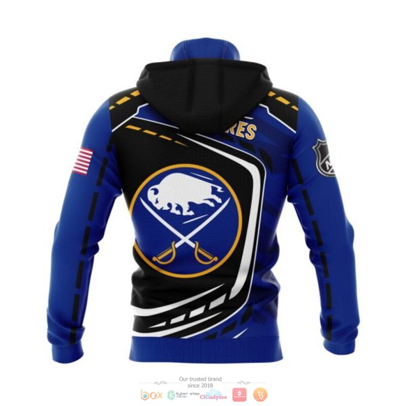 Buffalo Sabres NHL black blue 3D shirt hoodie 1 2 3 4