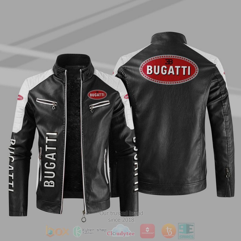 Bugatti Block Leather Jacket