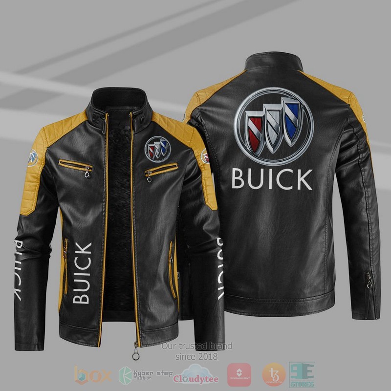 Buick Block Leather Jacket 1