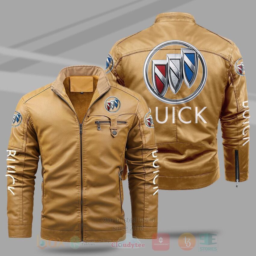 Buick Fleece Leather Jacket 1