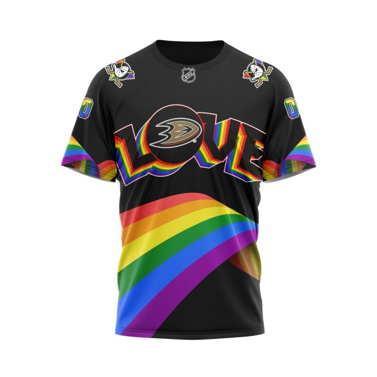 CUSTOM NHLLGBT03DUCKS220128 000 tee front