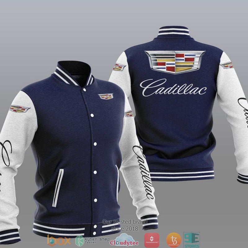 Cadillac Baseball Jacket 1 2