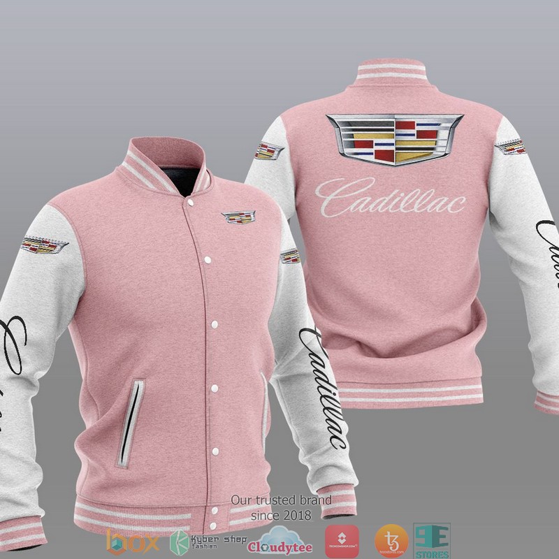 Cadillac Baseball Jacket 1 2 3