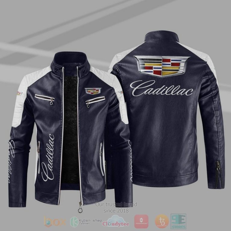 Cadillac Block Leather Jacket 1 2