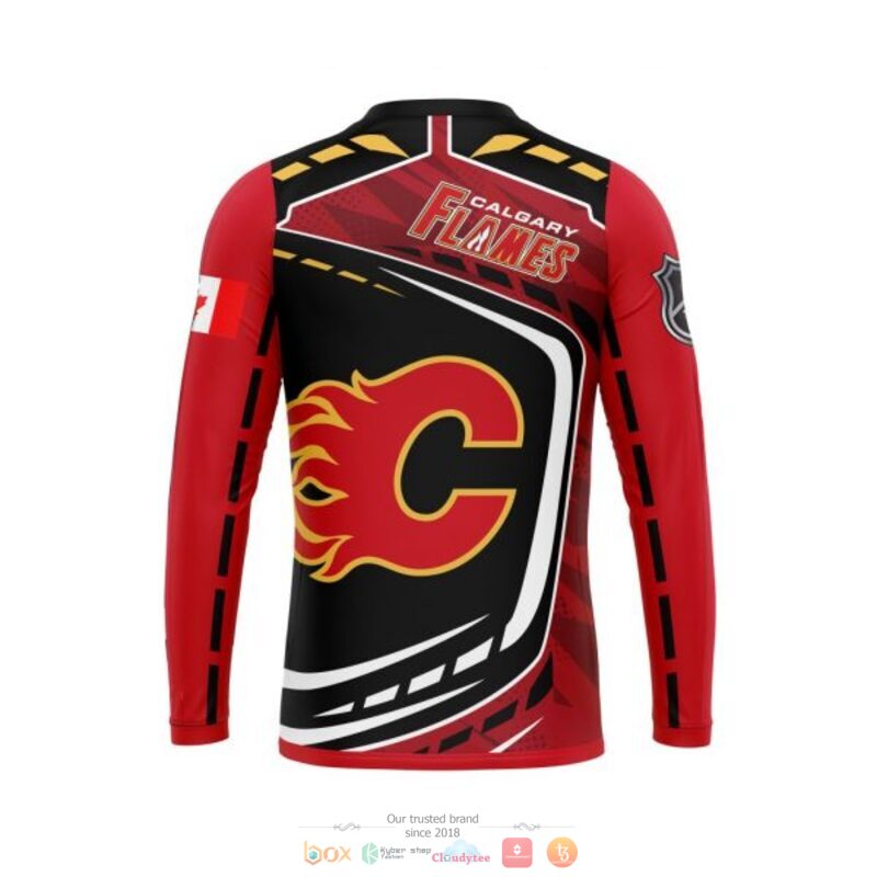 Calgary Flames NHL black red 3D shirt hoodie 1 2 3 4 5 6