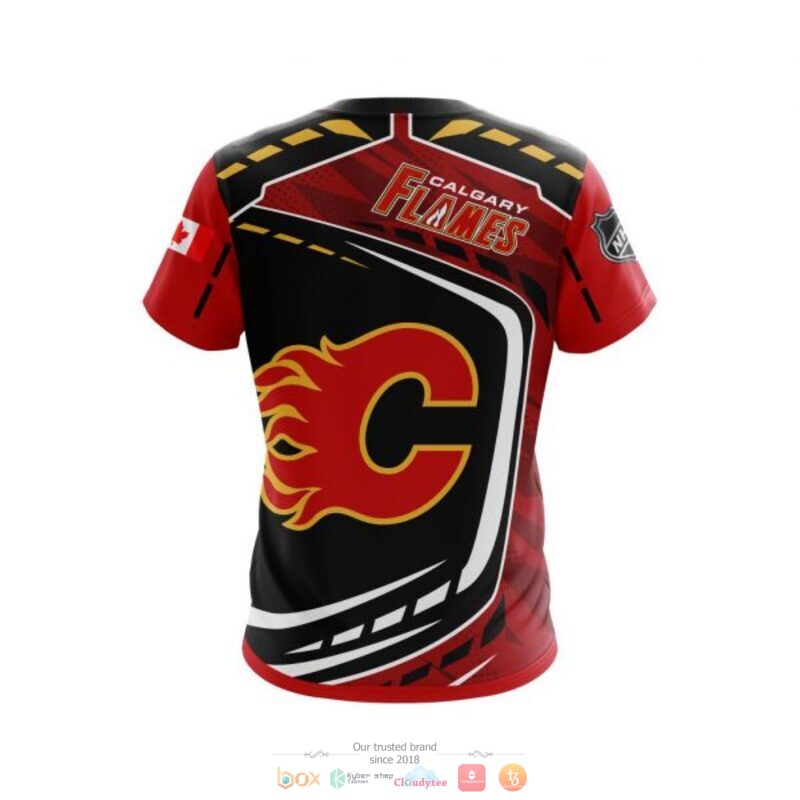 Calgary Flames NHL black red 3D shirt hoodie 1 2 3 4 5 6 7 8