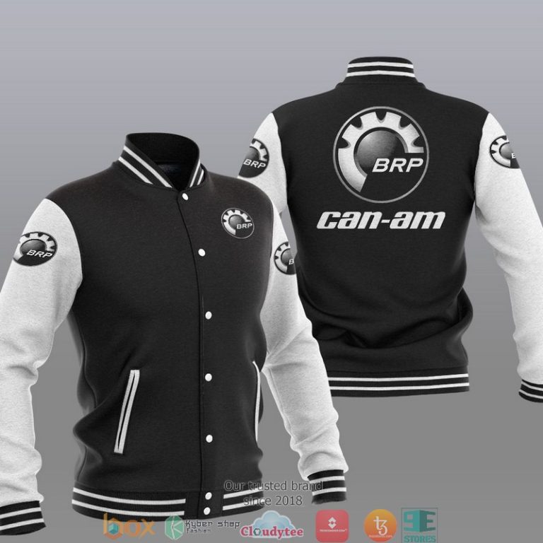 Can Am Motorcycles Baseball Jacket