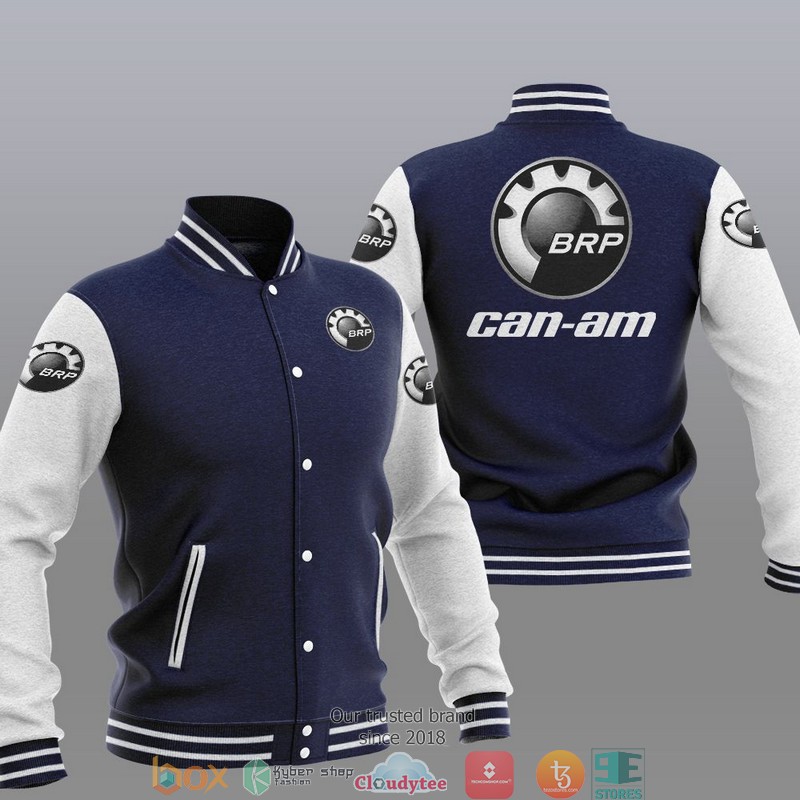 Can Am Motorcycles Baseball Jacket 1 2