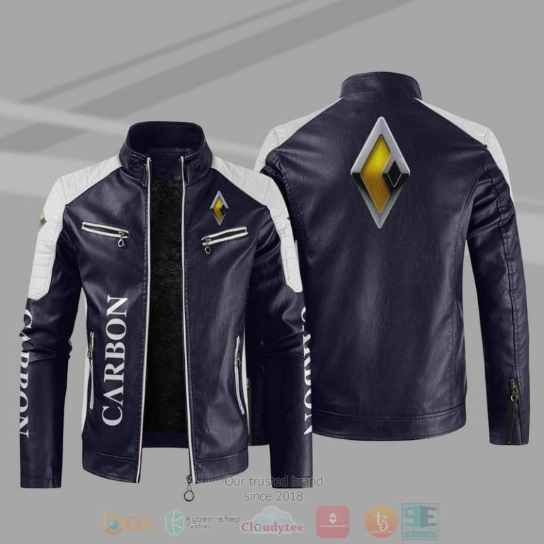 Carbon Motor Block Leather Jacket 1 2