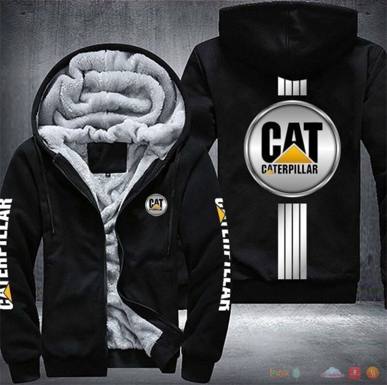 Caterpillar Fleece Hoodie Jacket