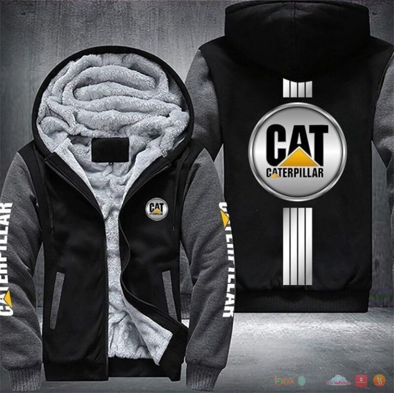 Caterpillar Fleece Hoodie Jacket 1