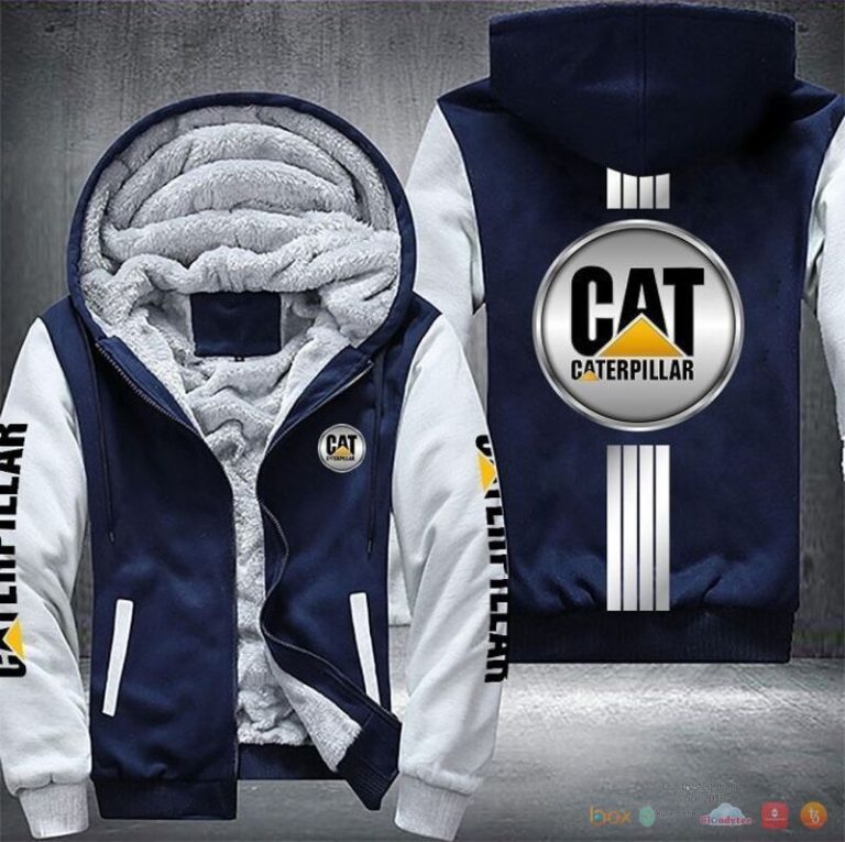 Caterpillar Fleece Hoodie Jacket 1 2