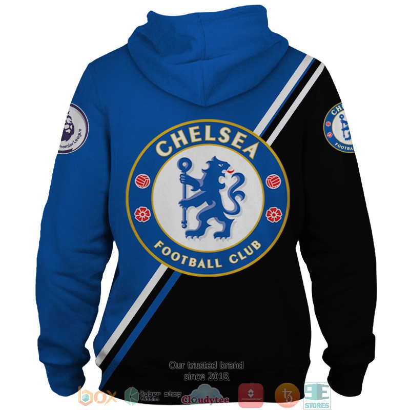 Chelsea Blue 3d shirt hoodie 1