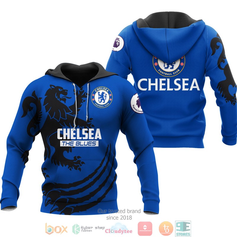 Chelsea The Blues 3d shirt hoodie
